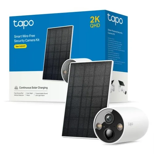 Tapo C425 Kit (con panel solar)